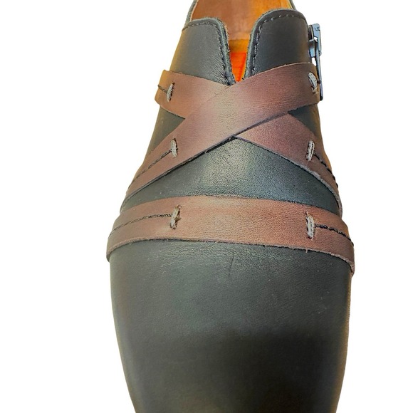 Pikolinos Lillie Black Brown Leather Pumps/Ankle Booties‎ Women's EU 36 (5.5-6) - Picture 14 of 16